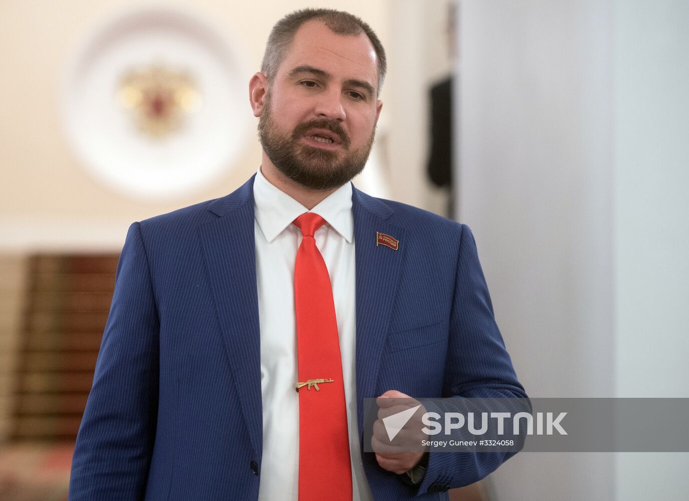 President Vladimir Putin meets with presidential nominees