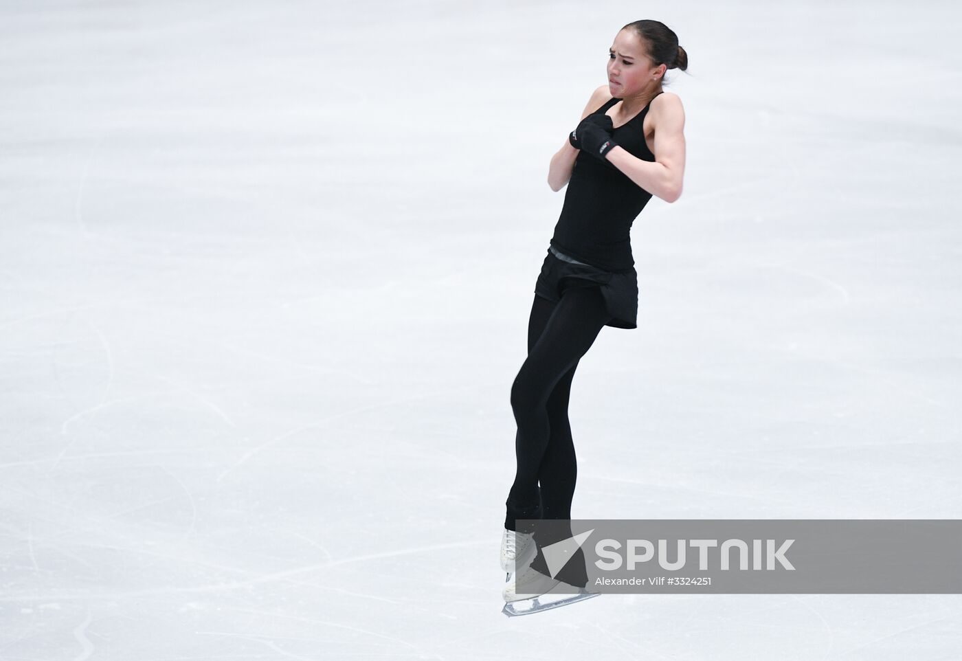 Figure Skating. World Championships. Training sessions