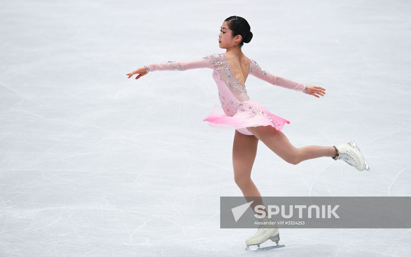 Figure Skating. World Championships. Training sessions