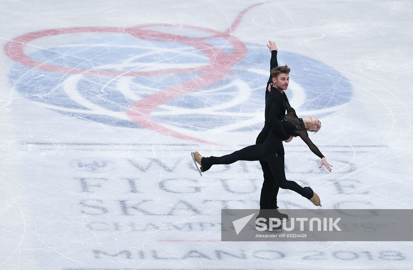 Figure Skating. World Championships. Training sessions