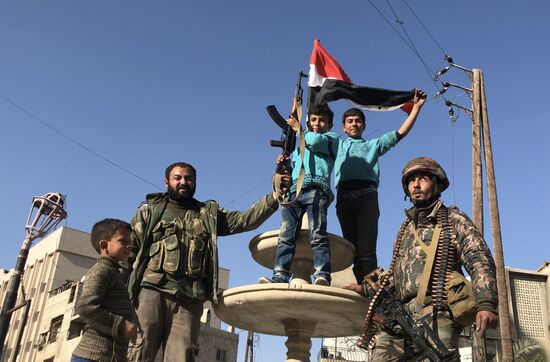 Kafr Batna in Eastern Ghouta liberated