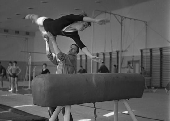 Gymnast Larisa Latynina