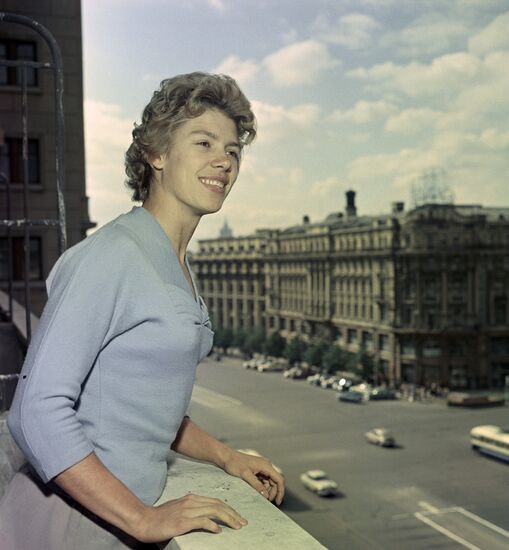 Gymnast Larisa Latynina