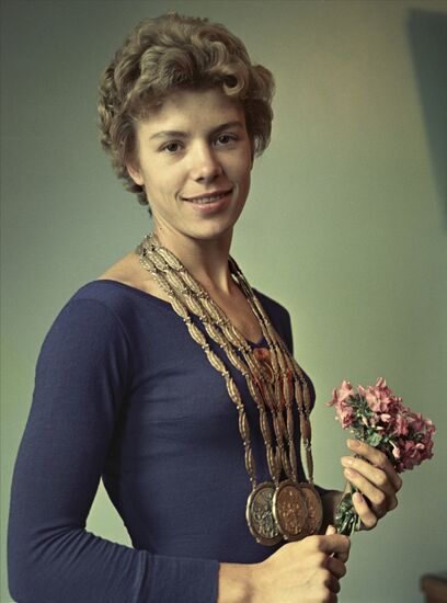 Gymnast Larisa Latynina
