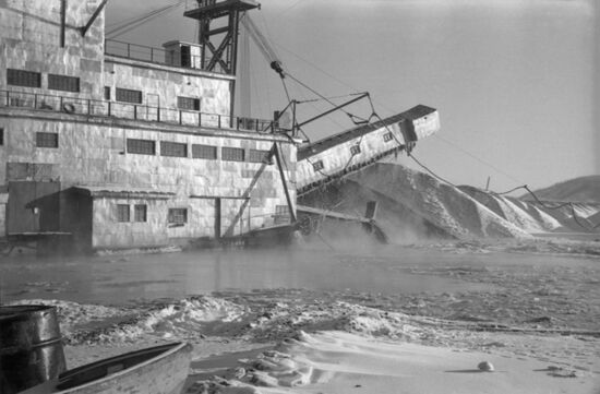 Gold-mining on Kolyma