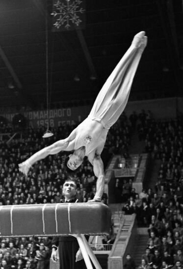 Artistic gymnastics world championship in Moscow