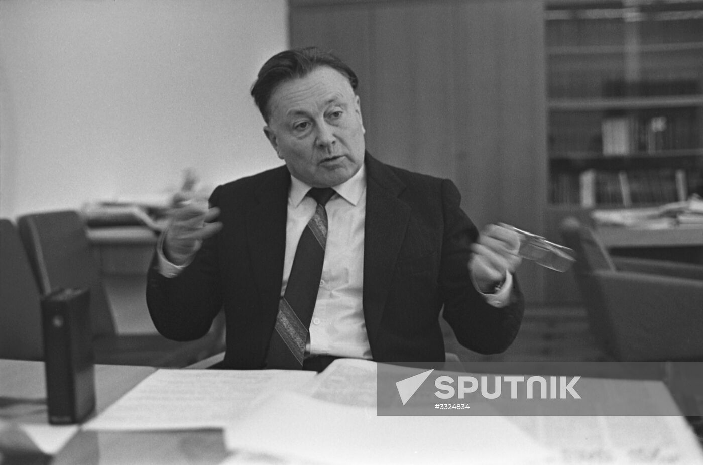 Secretary of Poltava Regional Committee of Ukrainian Communist Party Fyodor Morgun