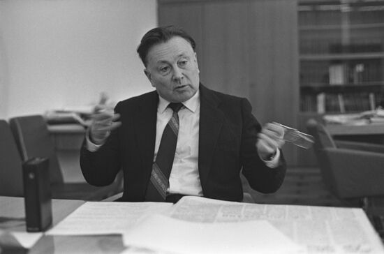 Secretary of Poltava Regional Committee of Ukrainian Communist Party Fyodor Morgun