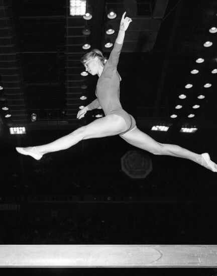 Gymnast Astakhova