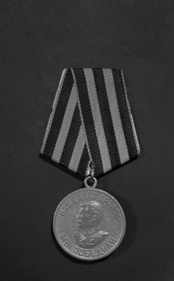 For defeat of Nazi Germany medal