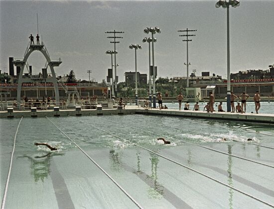 Moskva open swimming pool