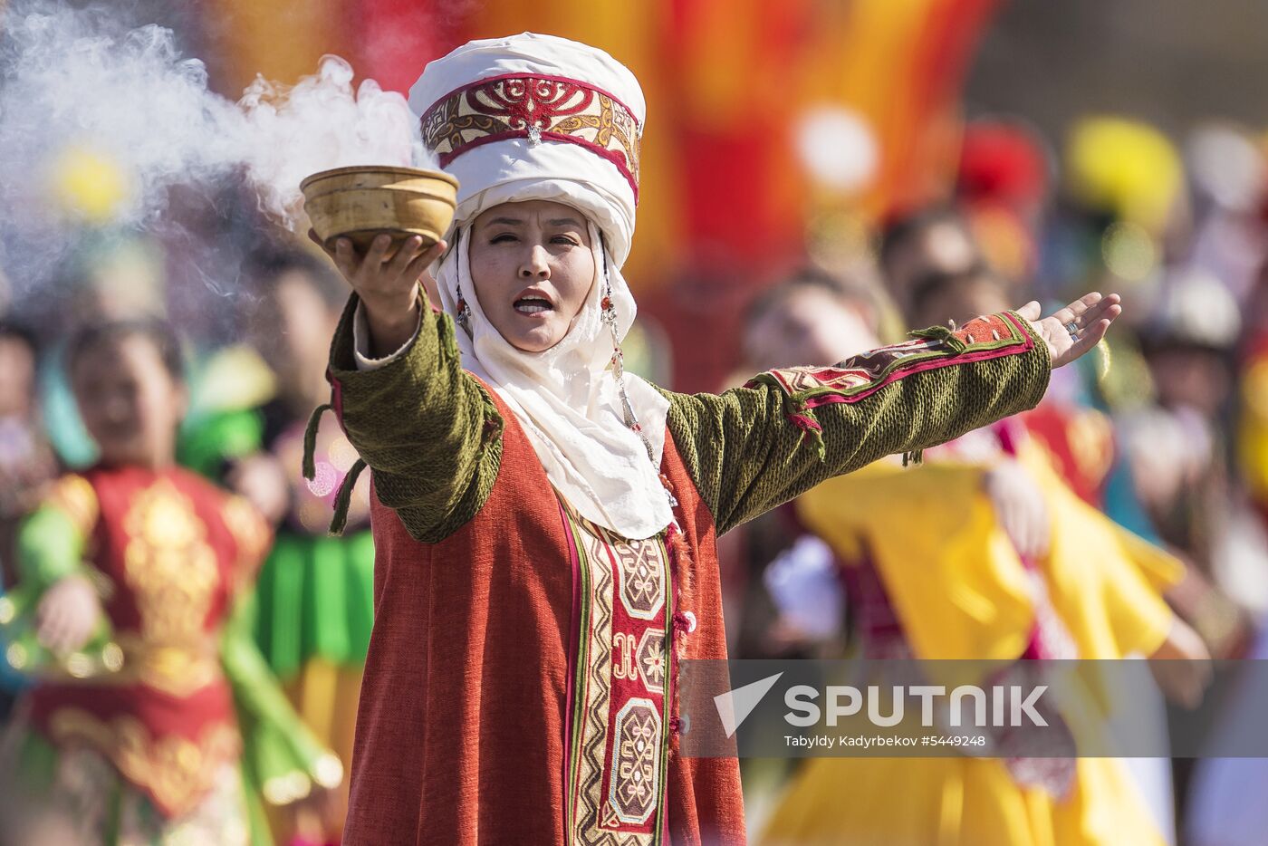 Nowruz festivities in Bishkek