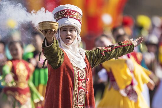 Nowruz festivities in Bishkek