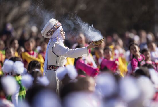 Nowruz festivities in Bishkek