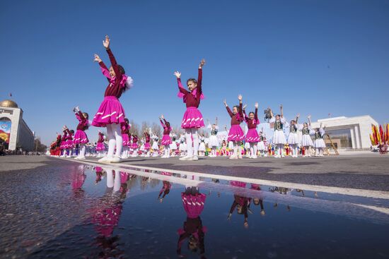 Nowruz festivities in Bishkek