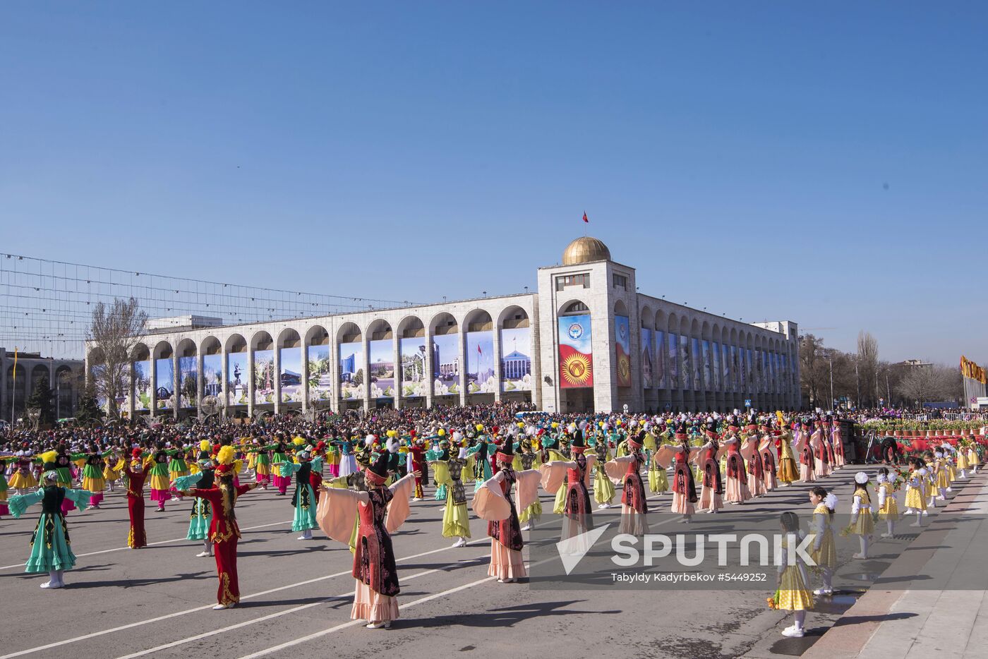 Nowruz festivities in Bishkek