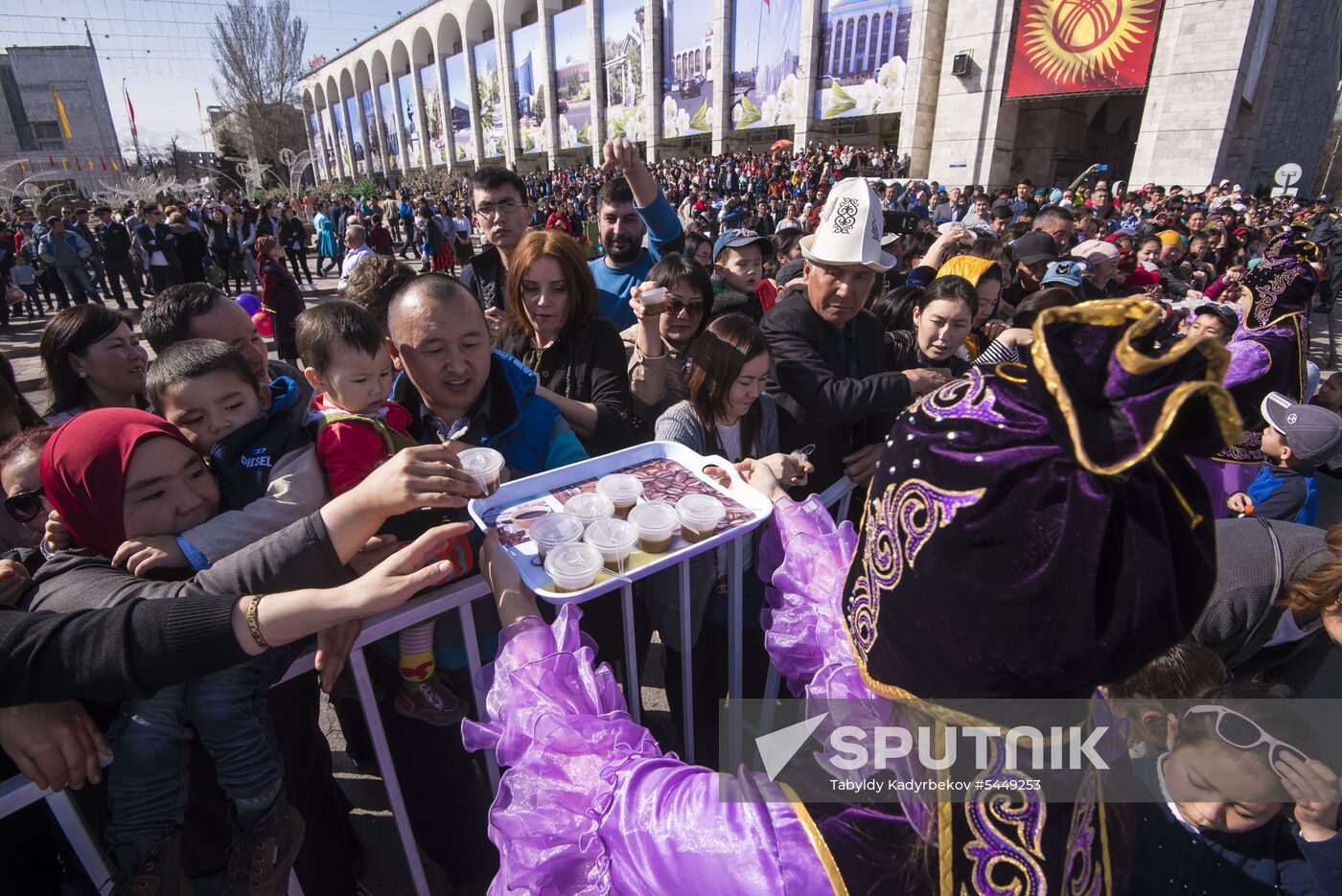 Nowruz festivities in Bishkek