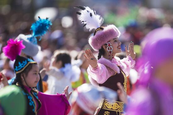 Nowruz festivities in Bishkek