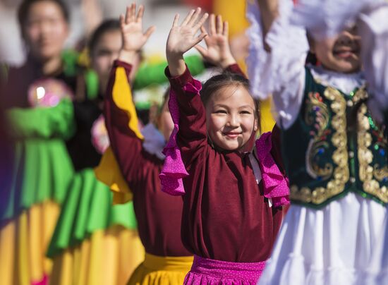 Nowruz festivities in Bishkek
