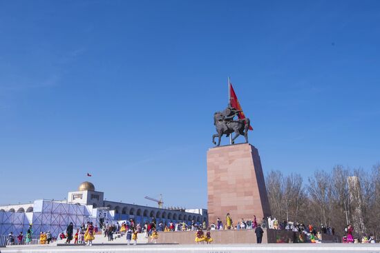 Nowruz festivities in Bishkek