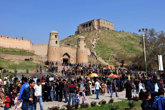 Nowruz festivities in Bishkek