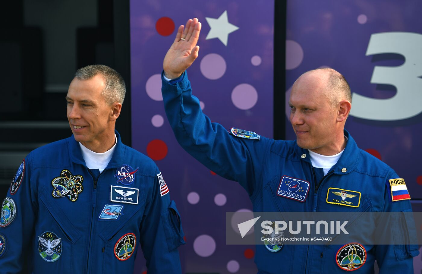 Launch of Soyuz-FG carrier rocket with Soyuz MS-08 spacecraft from Baikonur Space Center