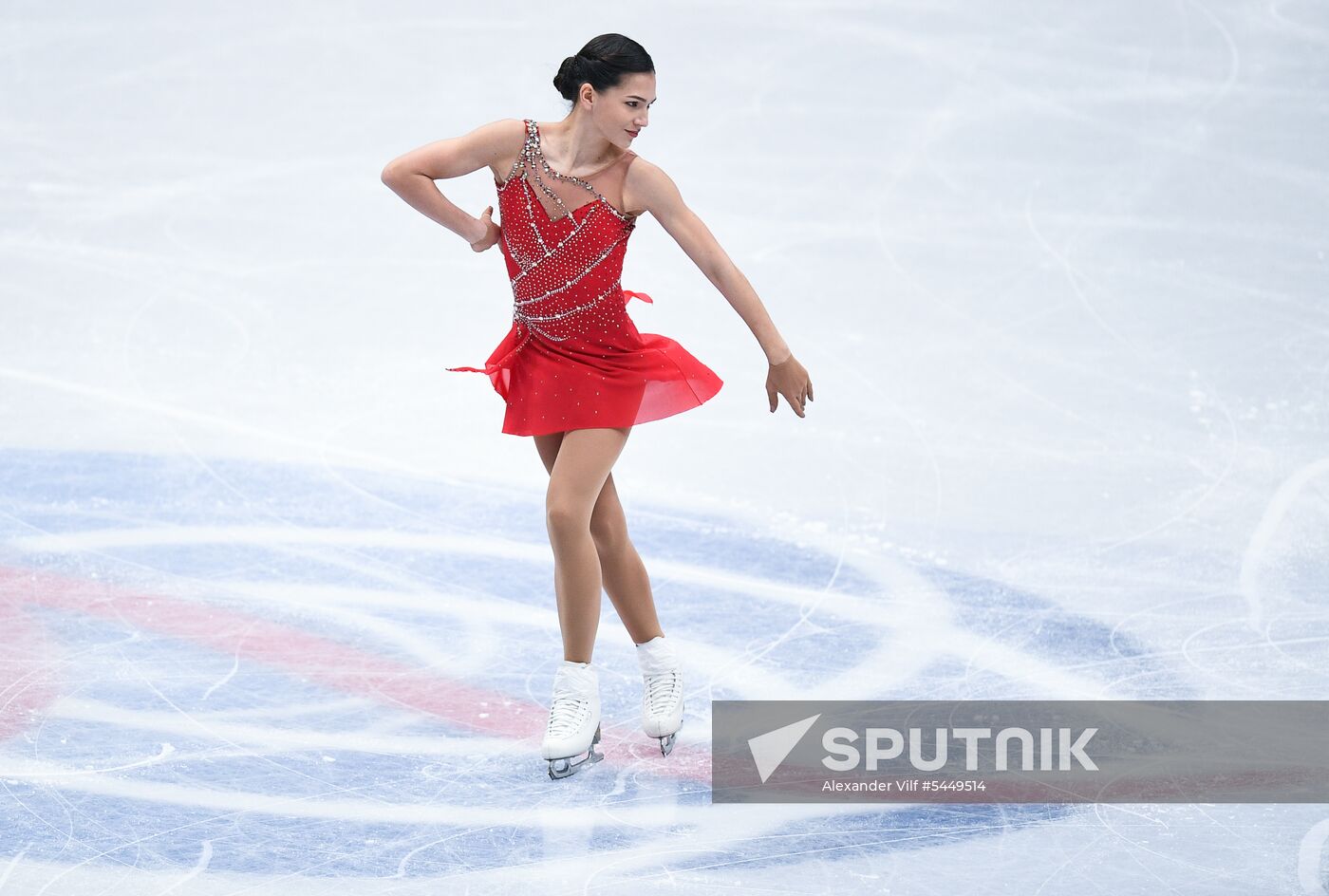 Figure skating. World Championships. Women. Short program