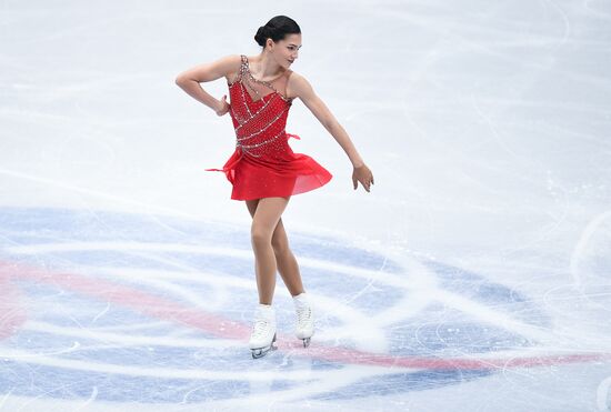 Figure skating. World Championships. Women. Short program
