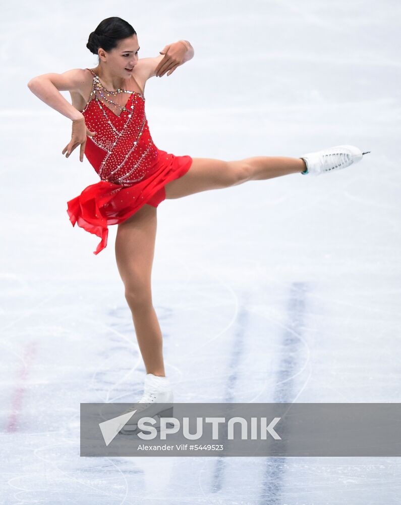 Figure skating. World Championships. Women. Short program