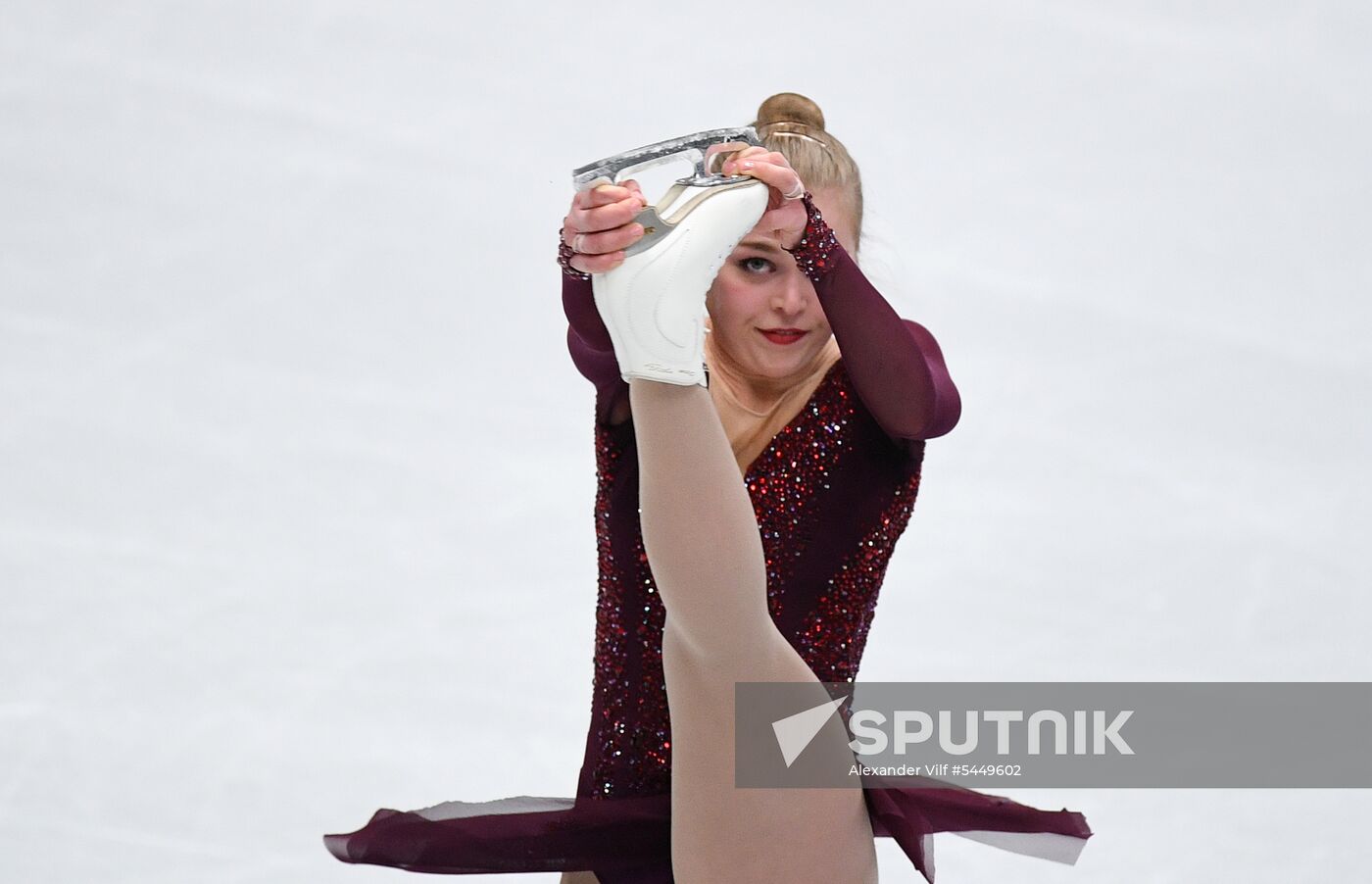 Figure skating. World Championships. Women. Short program