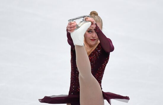 Figure skating. World Championships. Women. Short program