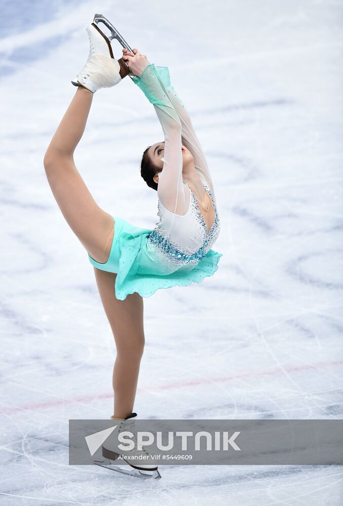 Figure skating. World Championships. Women. Short program