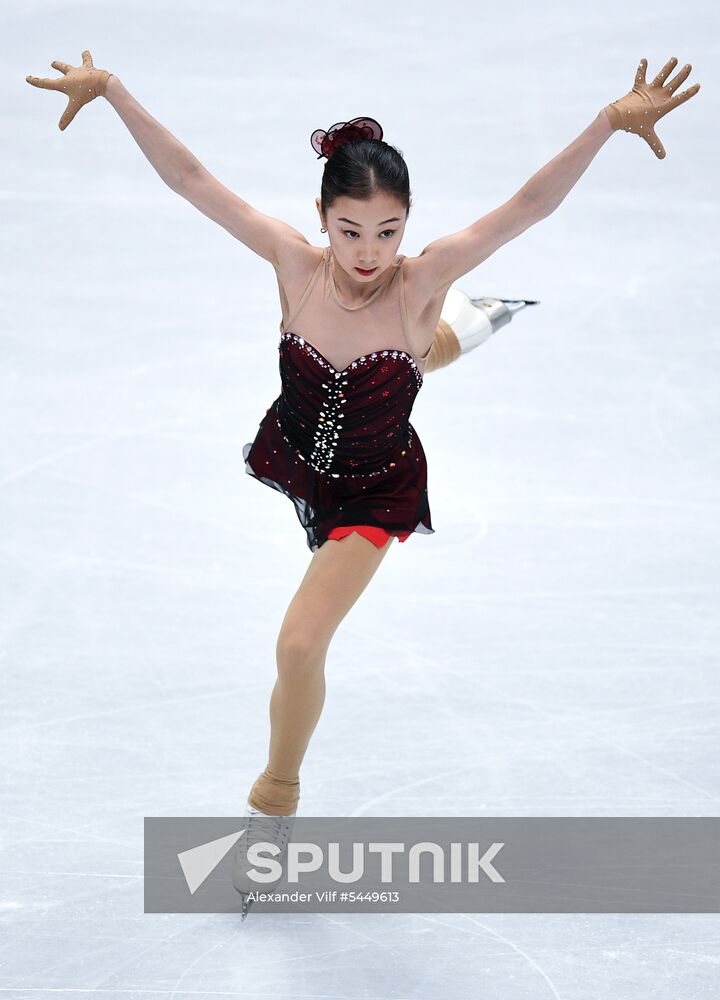 Figure skating. World Championships. Women. Short program