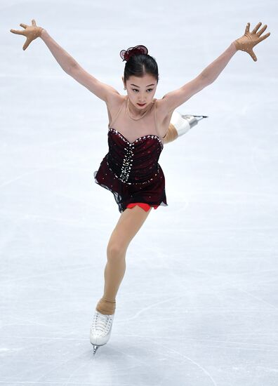Figure skating. World Championships. Women. Short program
