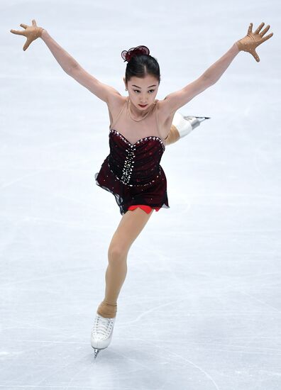 Figure skating. World Championships. Women. Short program
