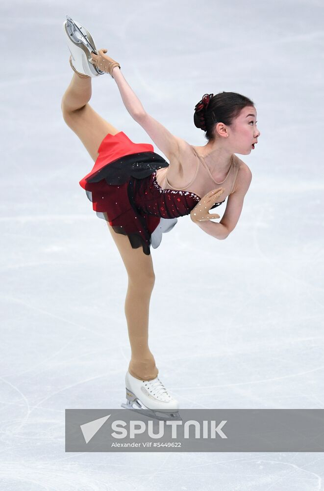 Figure skating. World Championships. Women. Short program