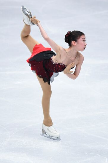 Figure skating. World Championships. Women. Short program