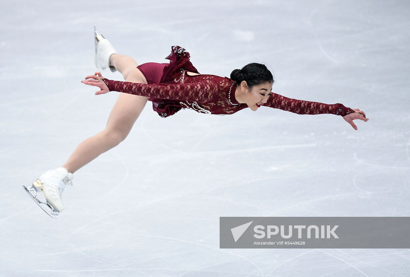 Figure skating. World Championships. Women. Short program