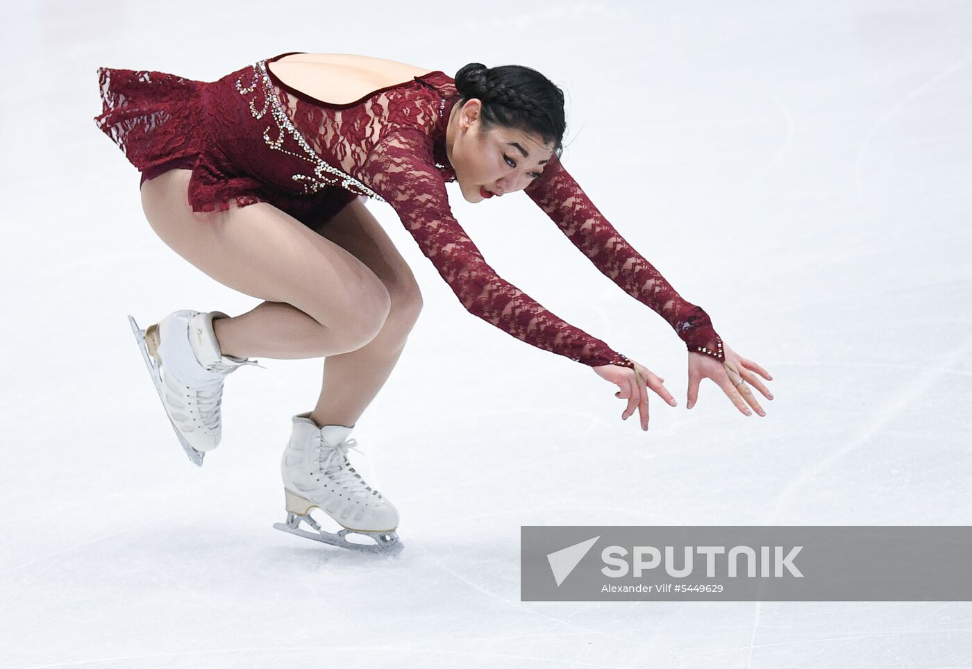 Figure skating. World Championships. Women. Short program