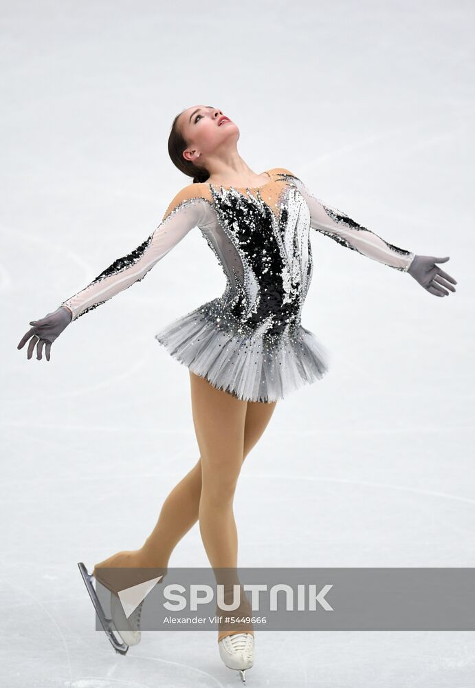 Figure skating. World Championships. Women. Short program