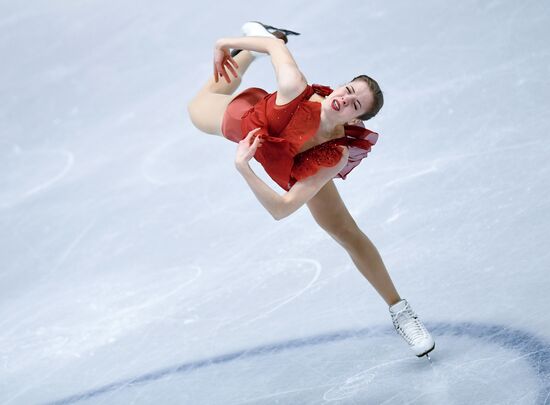 Figure skating. World Championships. Women. Short program
