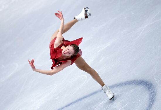 Figure skating. World Championships. Women. Short program