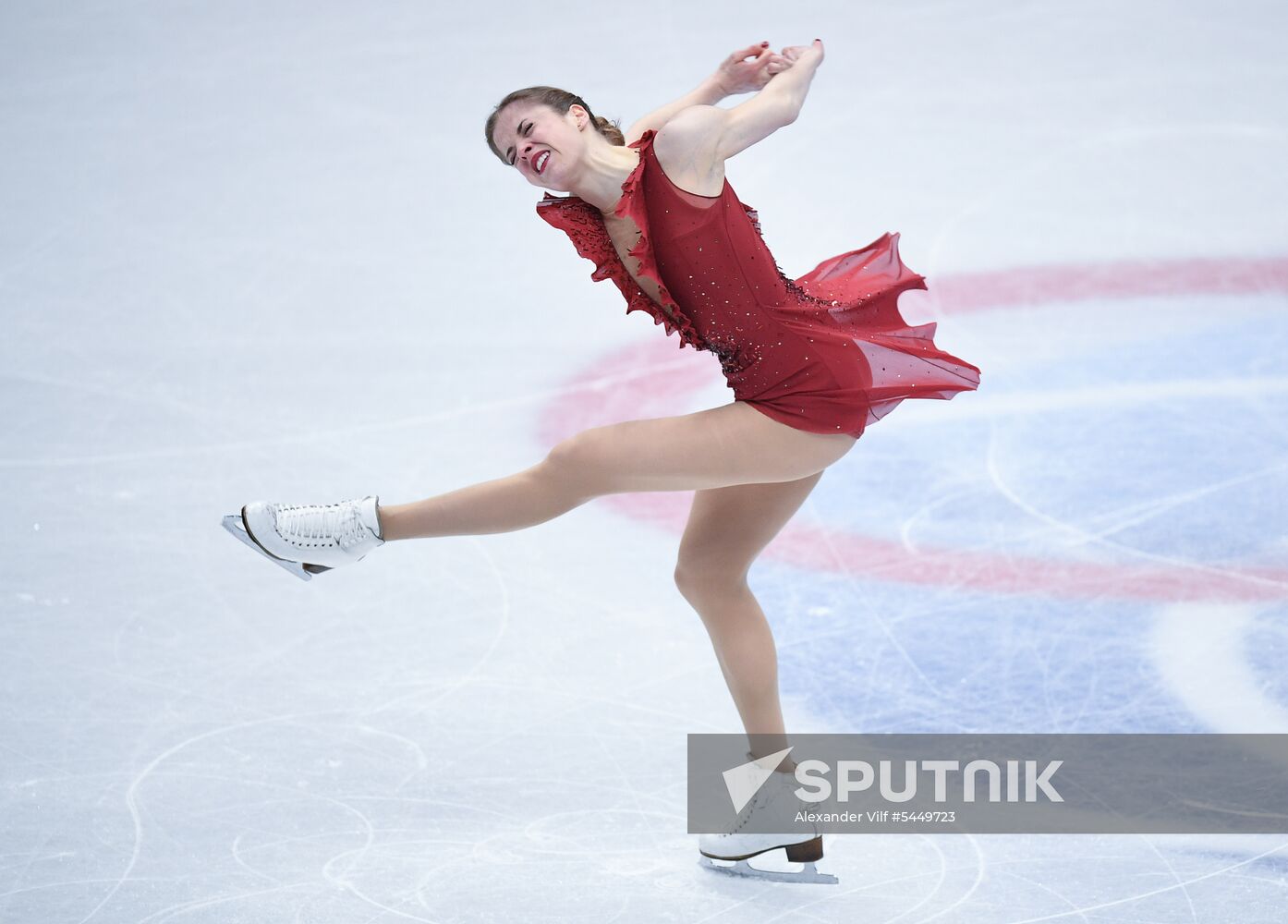 Figure skating. World Championships. Women. Short program