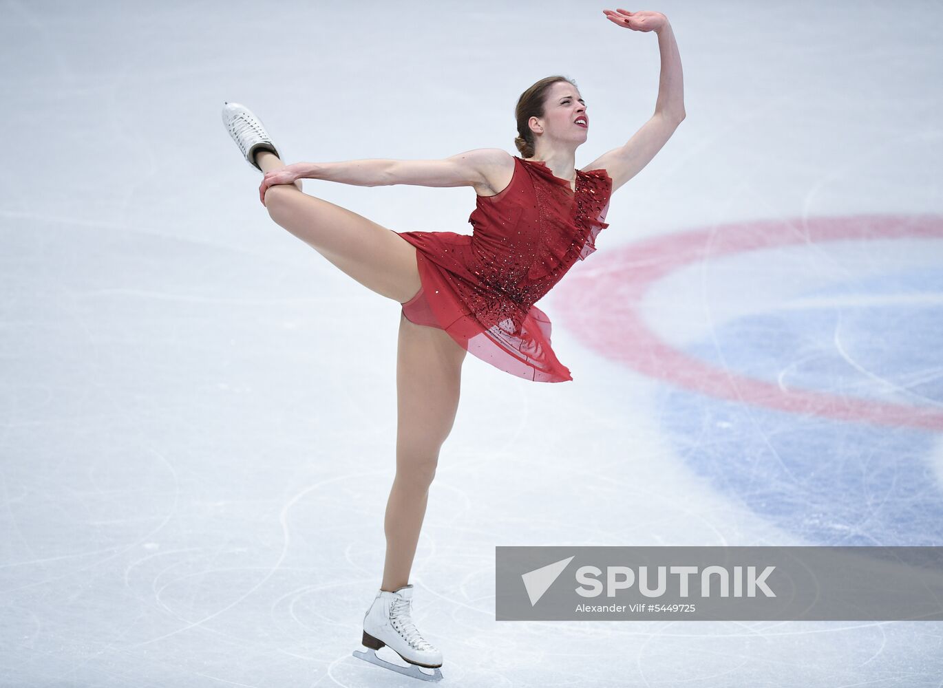Figure skating. World Championships. Women. Short program