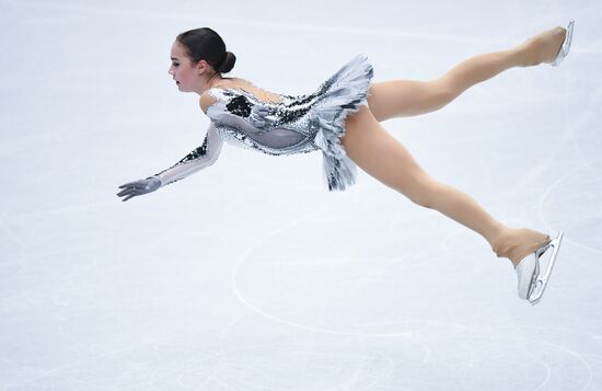 Figure skating. World Championships. Women. Short program