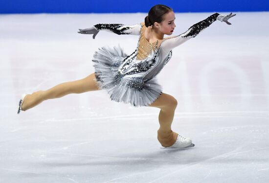 Figure skating. World Championships. Women. Short program