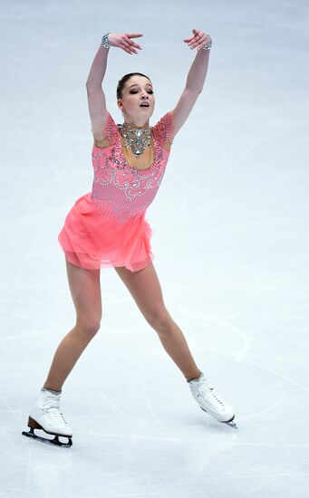 Figure skating. World Championships. Women. Short program