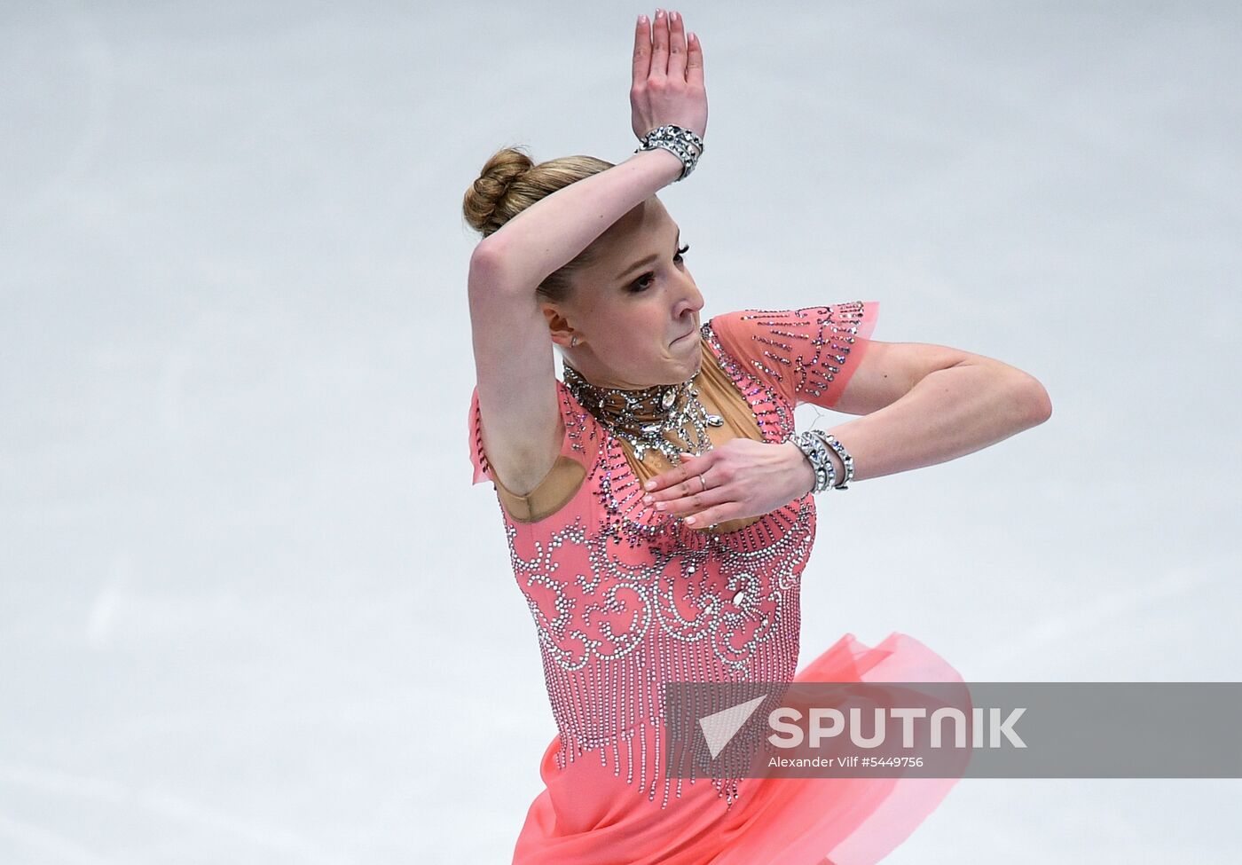 Figure skating. World Championships. Women. Short program