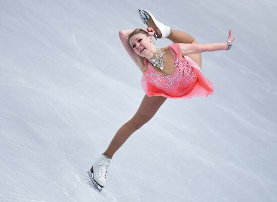 Figure skating. World Championships. Women. Short program