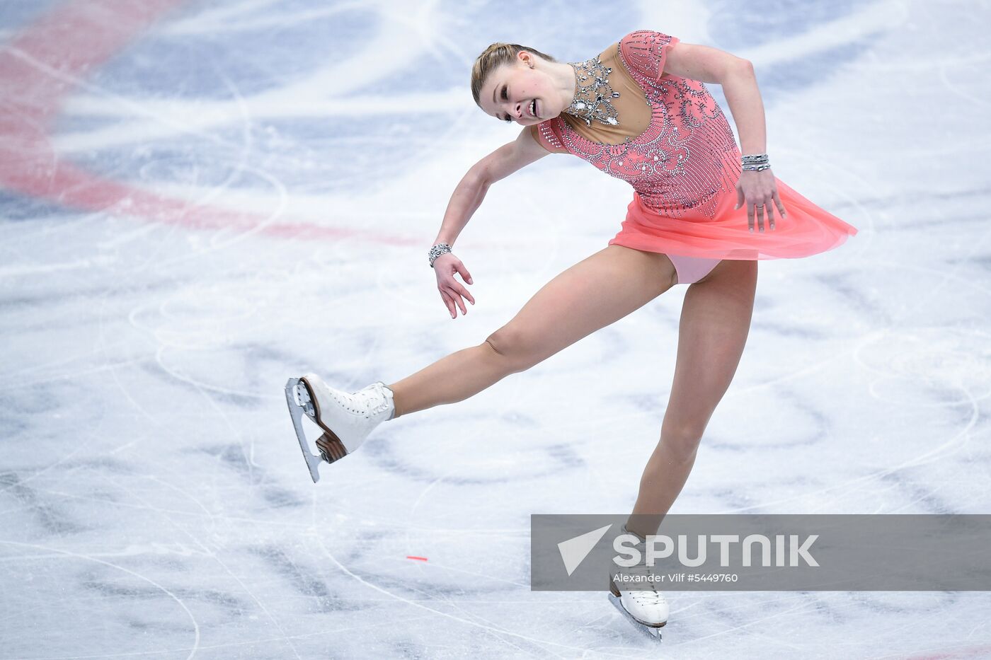 Figure skating. World Championships. Women. Short program